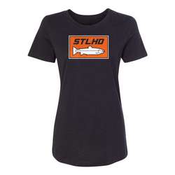 STLHD T-SHIRT WOMENS BK 3X (D)